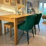 Rectangle Solid Pine Dining Table - Seats 6 - Emerson