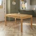 Rectangle Solid Pine Dining Table - Seats 6 - Emerson