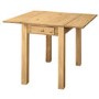 Drop Leaf Dining Table in Solid Pine - Seats 2- Emerson