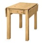 Drop Leaf Dining Table in Solid Pine - Seats 2- Emerson