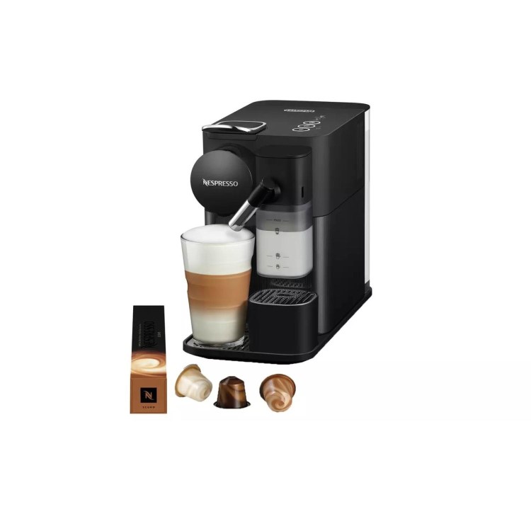 Delonghi Latissima One Fully Automatic Nespresso Coffee Machine with Milk Frother - Black