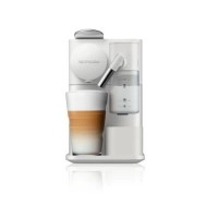 Refurbished Delonghi Latissima One Fully Automatic Nespresso Coffee Machine with Milk Frother White