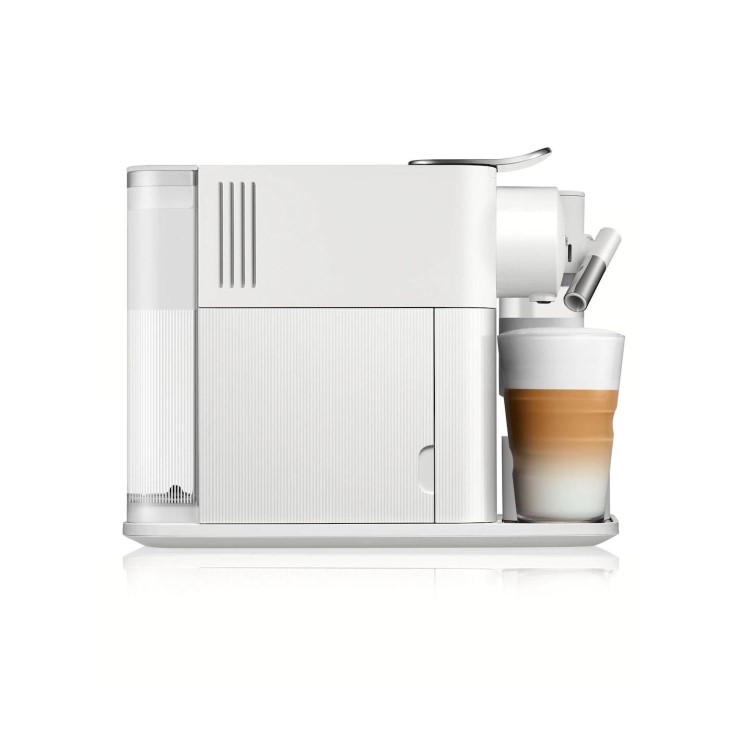 Refurbished Delonghi Latissima One Fully Automatic Nespresso Coffee Machine with Milk Frother White