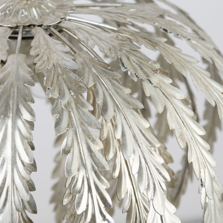 GRADE A1 - Box Opened Delphine Chrome Leaf Pendant Light