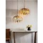 GRADE A1 - Box Opened Delphine Chrome Leaf Pendant Light