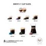 Nespresso by Delonghi Vertuo Next Pod Coffee Machine ENV120.GYAE - Grey