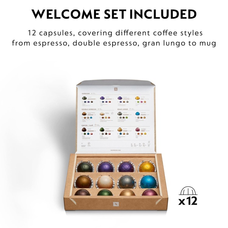 Nespresso by Delonghi Vertuo Pop Pod Coffee Machine ENV90.Y - Yellow