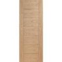 Palermo Essential Internal Oak Fire Door - 1981 x 762 x 44 mm, Unfinished