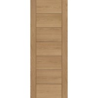 Internal Oak FD30 Fire Door - Unfinished - 1981 x 838 x 44mm - Palermo Essential - XL Joinery