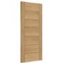 Internal Oak FD30 Fire Door - Unfinished - 1981 x 838 x 44mm - Palermo Essential - XL Joinery