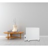 electriQ Wall Mounted Oil Filled Radiator - White