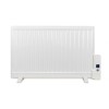 electriQ Wall Mounted Oil Filled Radiator - White