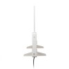 electriQ Wall Mounted Oil Filled Radiator - White