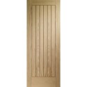 EOSUF24 Internal Oak Cottage Door - Unfinished - 1981 x 610 x 35mm - Suffolk Essential - XL Joinery