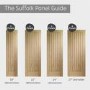 Suffolk Essential Internal Oak Fire Door - 1981 x 762 x 44 mm, Unfinished