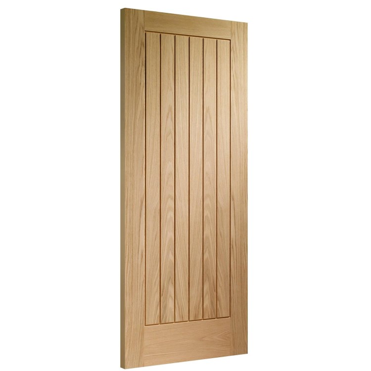 Internal Oak Cottage Door - Unfinished - 1981 x 838 x 35mm - Suffolk Essential - XL Joinery