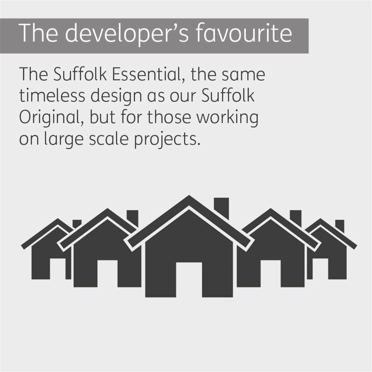 Internal Oak Cottage Door - Unfinished - 2040 x 626 x 40mm - Suffolk Essential - XL Joinery