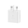 Samsung 25W Super Fast Charging USB-C Wall Plug - White