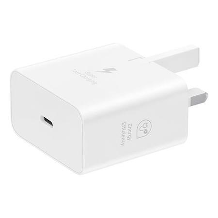 Samsung 25W Super Fast Charging USB-C Wall Plug - White