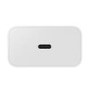 Samsung 25W Super Fast Charging USB-C Wall Plug - White