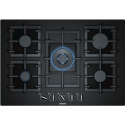 A2/EP7A6QB90 Refurbished Siemens iQ500 EP7A6QB90 75cm Gas on Glass 5 Burner Gas Hob Black