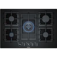 Refurbished Siemens iQ500 EP7A6QB90 75cm Gas on Glass 5 Burner Gas Hob Black Refurbished Siemens iQ500 EP7A6QB90 75cm Gas on Glass 5 Burner Gas Hob Black
