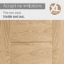 Internal Oak Door - Pre-Finished - 2040 x 526 x 40mm - Palermo Essential - XL Joinery