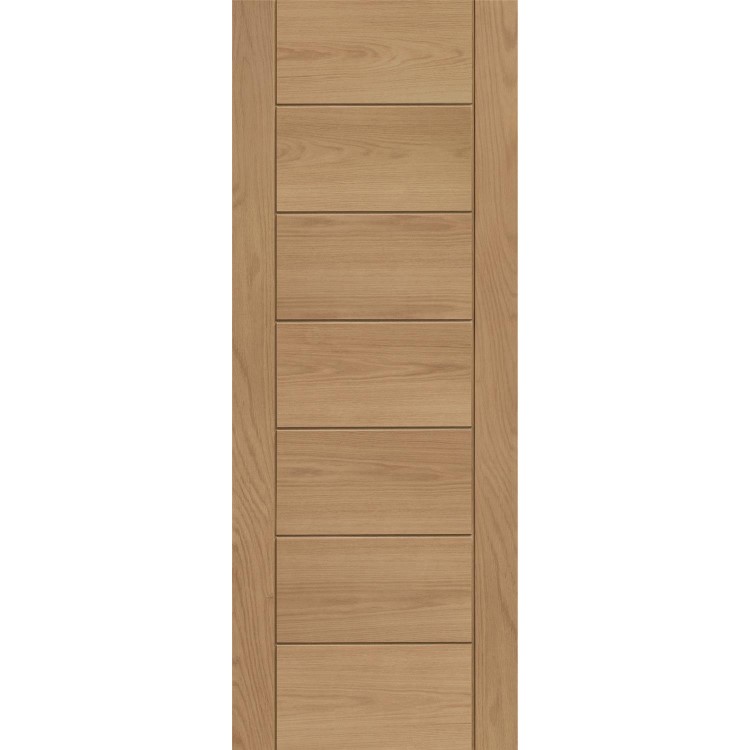 Internal Oak FD30 Fire Door - Pre-Finished - 2040 x 826 x 44mm - Palermo Essential - XL Joinery