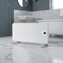 electriQ 2000W Smart Wall Mountable Panel Heater with Thermostat and Weekly Timer - Bathroom Safe