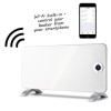 Refurbished electriQ 2000W Wall Mountable Panel Heater with Smart WiFi Alexa Bathroom Safe IP24