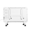 electriQ 1000W Wall Mountable Convector Panel Heater H430xW600 - White