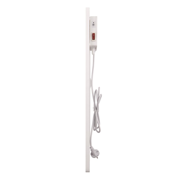 electriQ 550W Paintable Smart Infrared Heater Wall Mounted & Low Energy  - 800 x 600mm