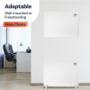 electriQ 550W Wall Mountable Convector Panel Heater H600xW800xD10 - White