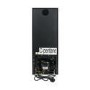 electriQ 19 Bottle Freestanding Under Counter Wine Cooler Single Zone 30cm Wide 82cm Tall - Black