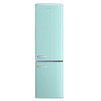 electriQ 244 Litre 60/40 Freestanding Fridge Freezer - Blue