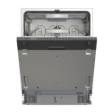 EQ60DWINT16 electriQ Series 2 Integrated Dishwasher - C-Rated Black control panel