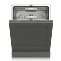 EQ60DWINT16 electriQ Series 2 Integrated Dishwasher - C-Rated Black control panel