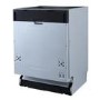 electriQ Series 2 Integrated Dishwasher - D-Rated Black control panel