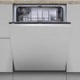 electriQ Series 2 Integrated Dishwasher - D-Rated Black control panel