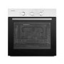 electriQ Gas Oven with Electric Grill - Stainless Steel
