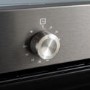electriQ Plug In Fan Assisted Electric Single Oven - Dark Grey Steel