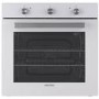 electriQ Plug In Fan Assisted Electric Single Oven - White