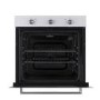 electriQ Plug In Fan Assisted Electric Single Oven - White