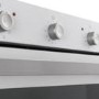 electriQ Plug In Fan Assisted Electric Single Oven - White