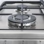 electriQ 60cm Double Oven Dual Fuel Cooker with Mirror Door