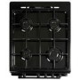 electriQ 60cm Dual Fuel Cooker - Charcoal Grey