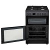 electriQ 60cm Dual Fuel Cooker - Charcoal Grey