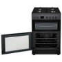 electriQ 60cm Dual Fuel Cooker - Charcoal Grey