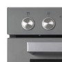 Refurbished electriQ EQDO1LG 60cm Double Built In Electric Oven Lunar Grey