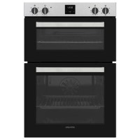 electriQ Built-In Electric Double Oven - Stainless Steel